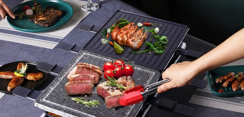 gourmetstel met afzuiging