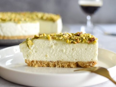 witte chocolade cheesecake