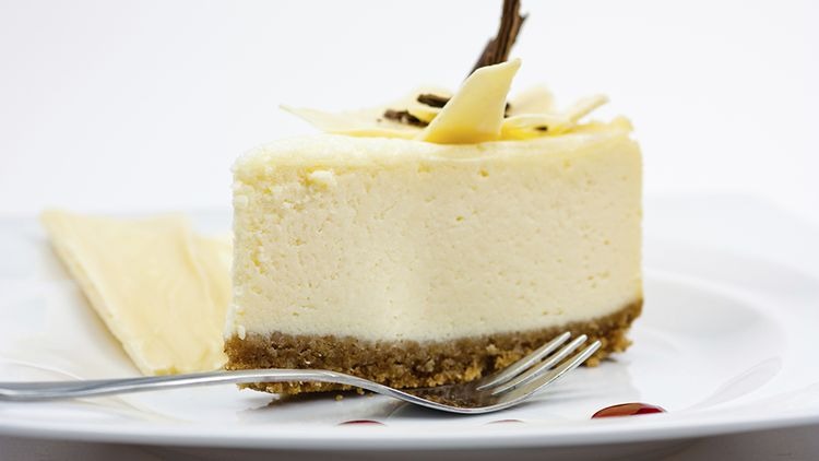 witte chocolade cheesecake